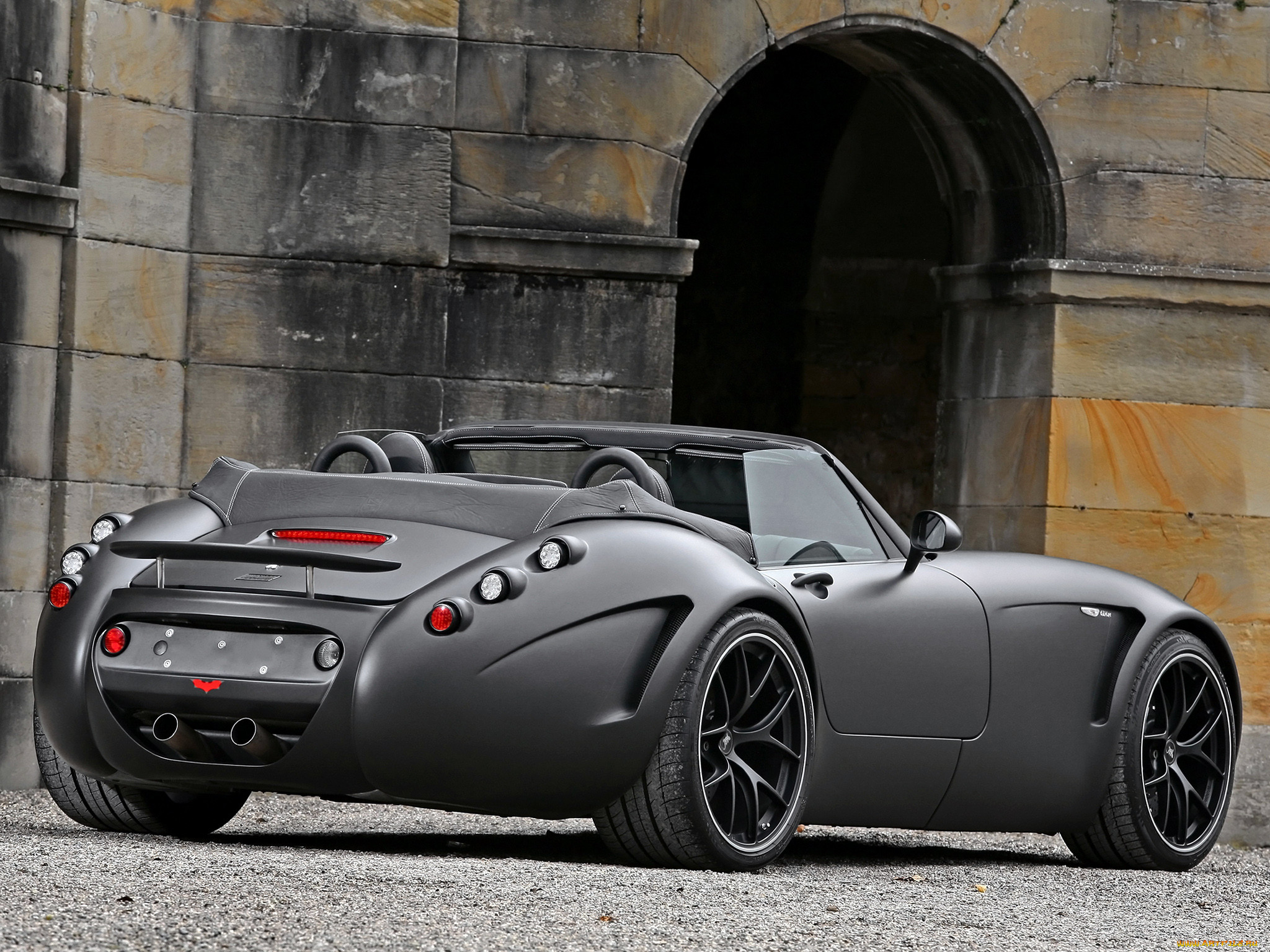 wiesmann, mf5, roadster, black, bat, 